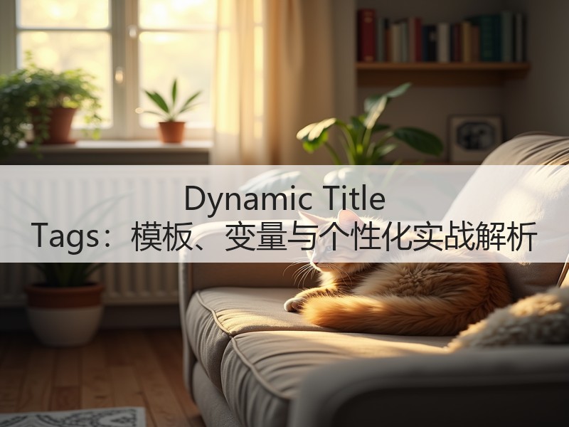 Dynamic Title Tags:模板、变量与个性化实战解析(图2) Dynamic Title Tags:模板、变量与个性化实战解析(图2)
