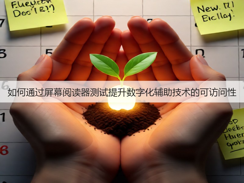 如何通过屏幕阅读器测试提升数字化辅助技术的可访问性(图3) 如何通过屏幕阅读器测试提升数字化辅助技术的可访问性(图3)