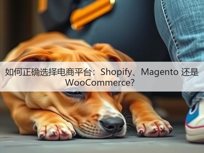 如何正确选择电商平台:Shopify、Magento 还是 WooCommerce?(图2) 如何正确选择电商平台:Shopify、Magento 还是 WooCommerce?(图2)