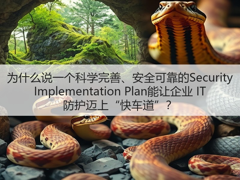 为什么说一个科学完善、安全可靠的Security Implementation Plan能让企业 IT 防护迈上“快车道”?(图3) 为什么说一个科学完善、安全可靠的Security Implementation Plan能让企业 IT 防护迈上“快车道”?(图3)