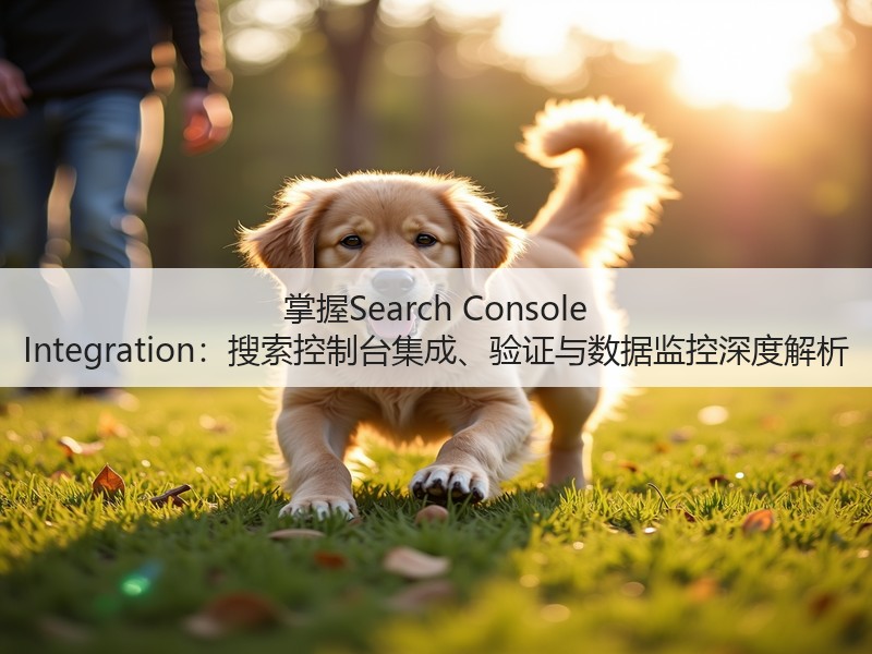 掌握Search Console Integration：搜索控制台集成、验证与数据监控深度解析(图2)