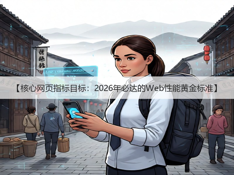 【核心网页指标目标：2026年必达的Web性能黄金标准】