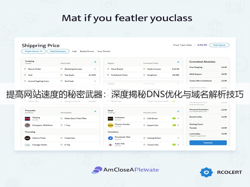 提高网站速度的秘密武器：深度揭秘DNS优化与域名解析技巧(图2)