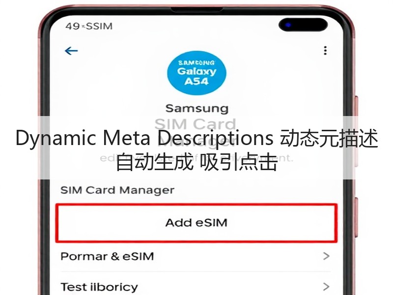 Dynamic Meta Descriptions 动态元描述 自动生成 吸引点击(图3)