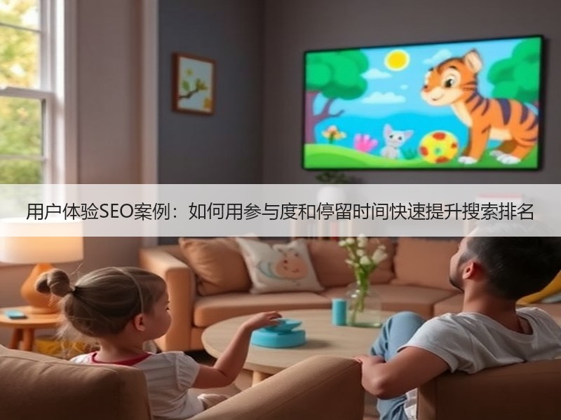 用户体验SEO案例：如何用参与度和停留时间快速提升搜索排名