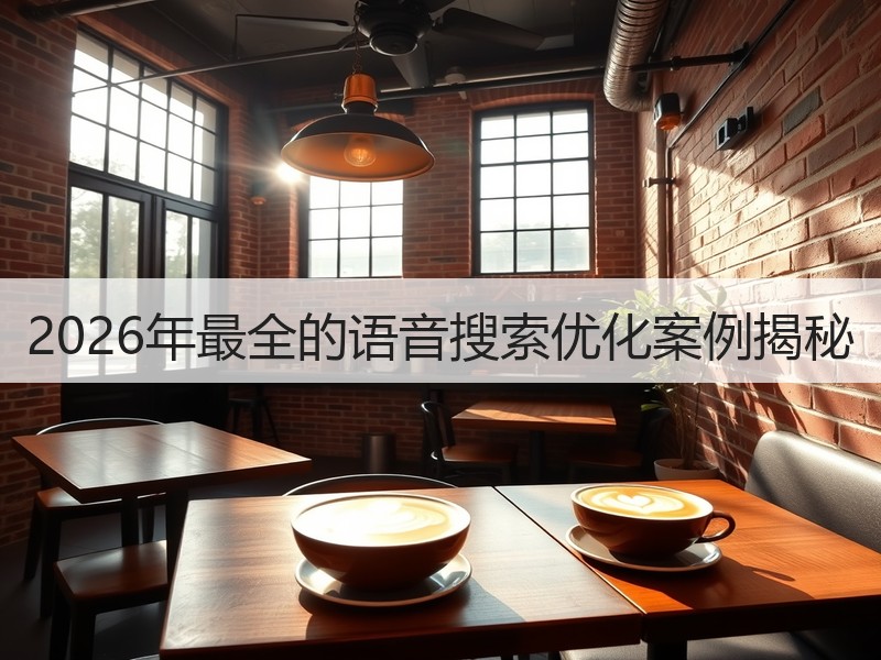 2026年最全的语音搜索优化案例揭秘