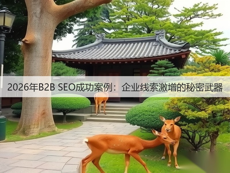 2026年B2B SEO成功案例：企业线索激增的秘密武器(图3)