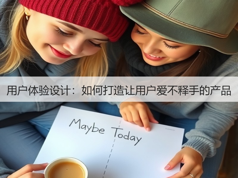 用户体验设计：如何打造让用户爱不释手的产品