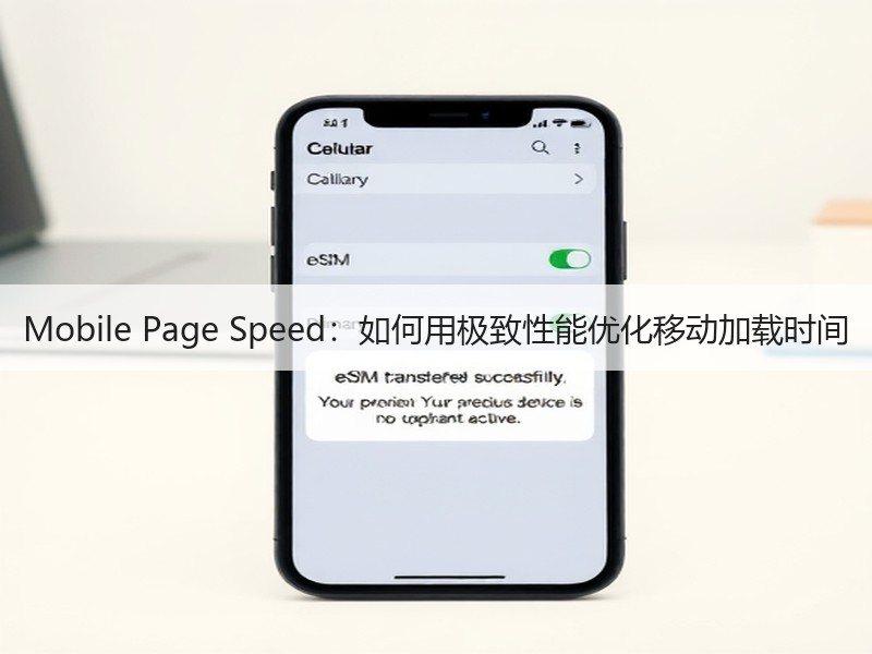 Mobile Page Speed：如何用极致性能优化移动加载时间