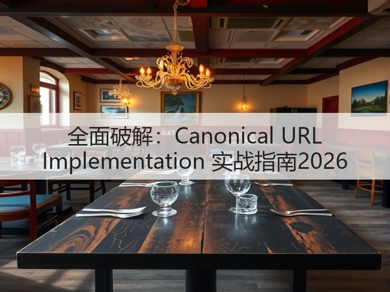 全面破解：Canonical URL Implementation 实战指南2026(图3)