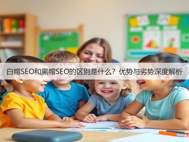 白帽SEO和黑帽SEO的区别是什么？优势与劣势深度解析(图2)