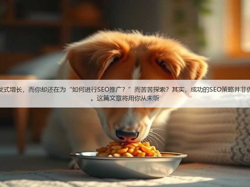 为什么有人能带领公司实现爆发式增长，而你却还在为“如何进行SEO推广？”而苦苦探索？其实，成功的SEO策略并非偶然，每一个细节都关系到效果。这篇文章将用你从未听(图2)