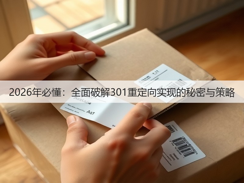 2026年必懂:全面破解301重定向实现的秘密与策略(图2) 2026年必懂:全面破解301重定向实现的秘密与策略(图2)