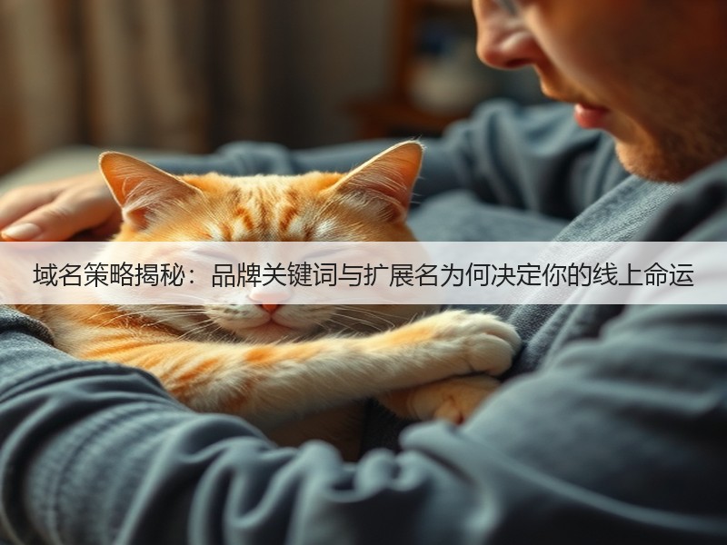域名策略揭秘:品牌关键词与扩展名为何决定你的线上命运(图2) 域名策略揭秘:品牌关键词与扩展名为何决定你的线上命运(图2)