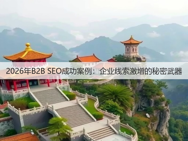 2026年B2B SEO成功案例：企业线索激增的秘密武器(图2)