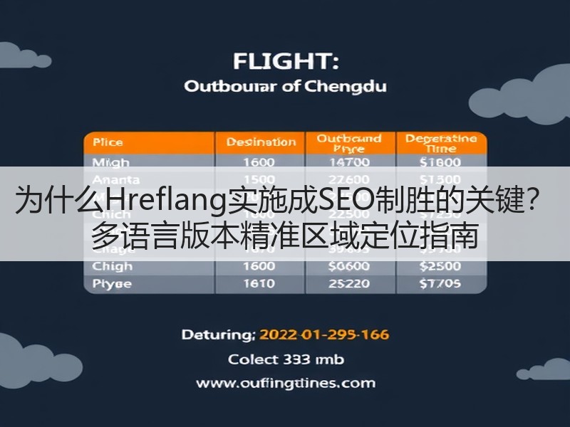 为什么Hreflang实施成SEO制胜的关键？ 多语言版本精准区域定位指南(图2)