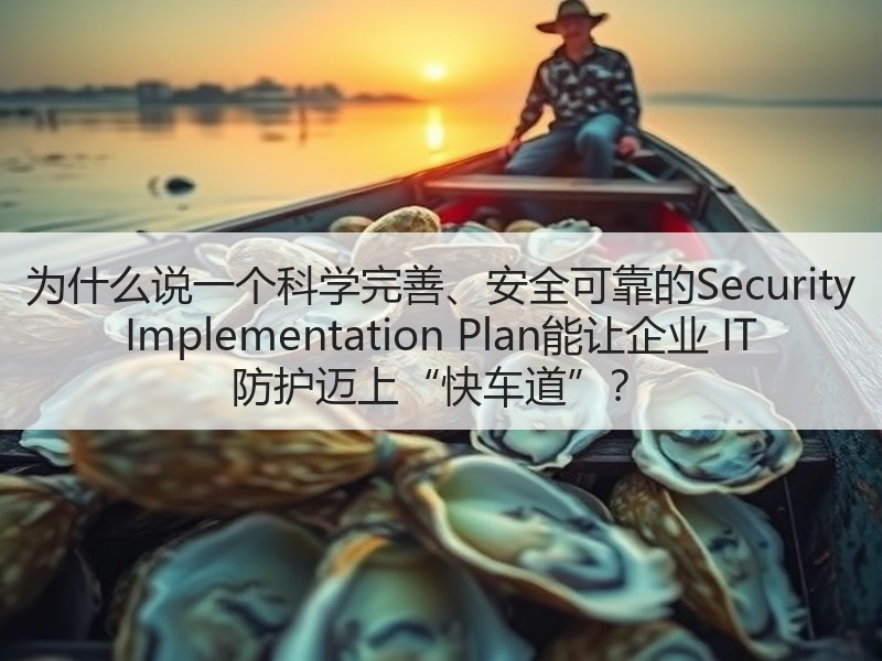 为什么说一个科学完善、安全可靠的Security Implementation Plan能让企业