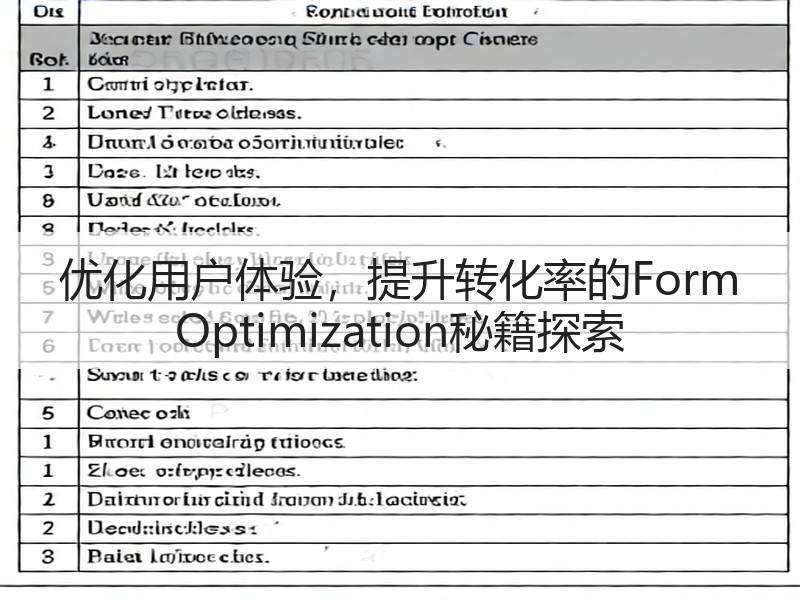 优化用户体验，提升转化率的Form Optimization秘籍探索(图3)