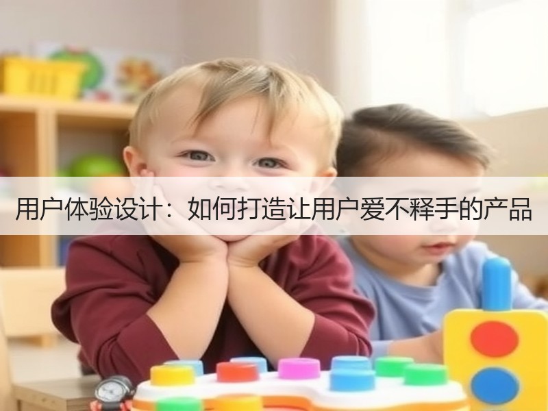 用户体验设计：如何打造让用户爱不释手的产品