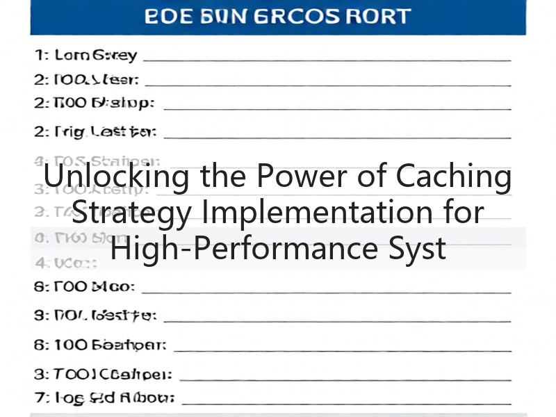 Unlocking the Power of Caching Strategy Implementation for High-Performance Syst(图2) Unlocking the Power of Caching Strategy Implementation for High-Performance Syst(图2)