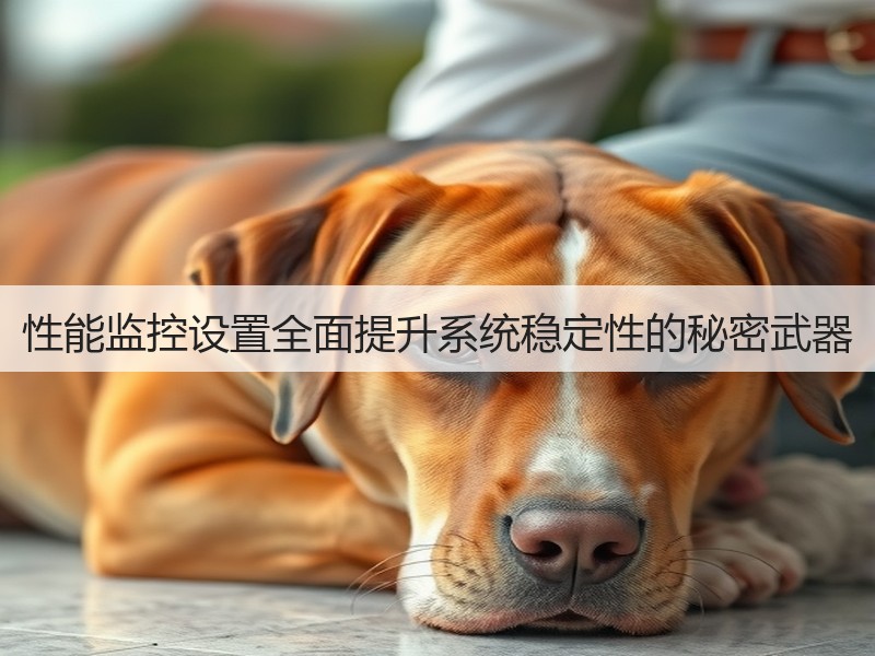 性能监控设置全面提升系统稳定性的秘密武器(图2)