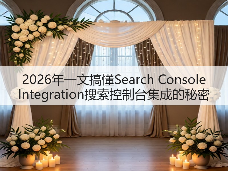 2026年一文搞懂Search Console Integration搜索控制台集成的秘密(图3)