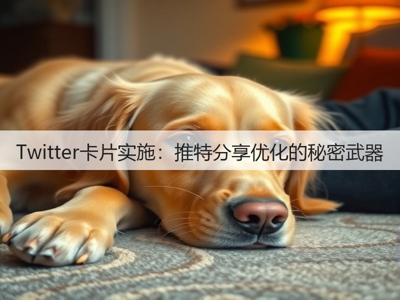 Twitter卡片实施：推特分享优化的秘密武器(图3)