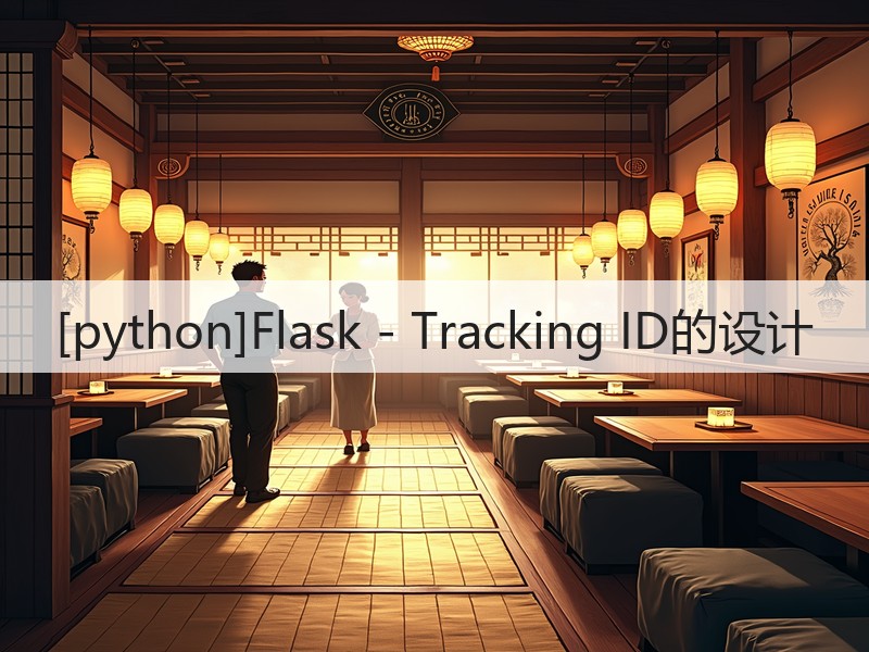 [python]Flask - Tracking ID的设计(图3)