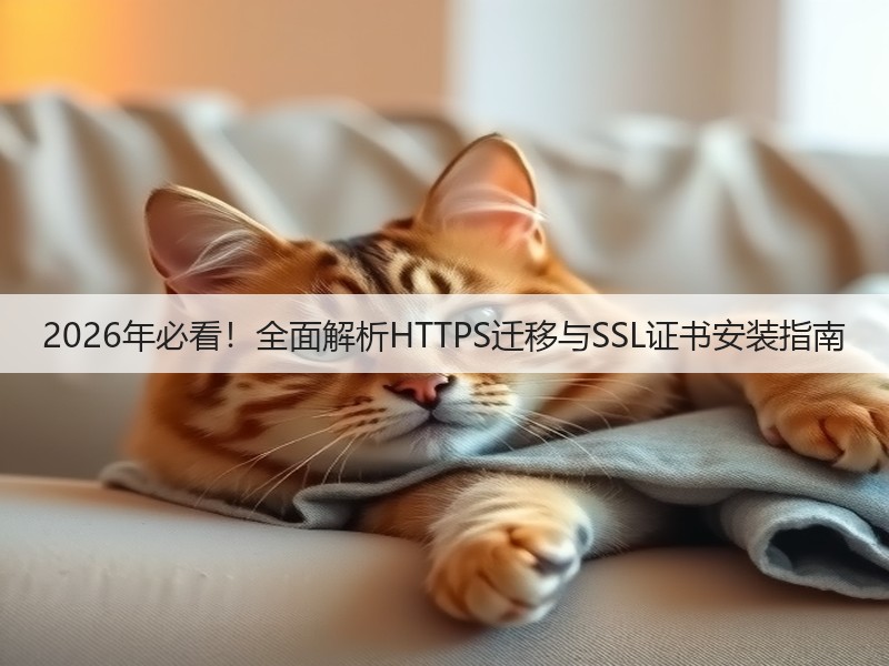 2026年必看！全面解析HTTPS迁移与SSL证书安装指南(图2)