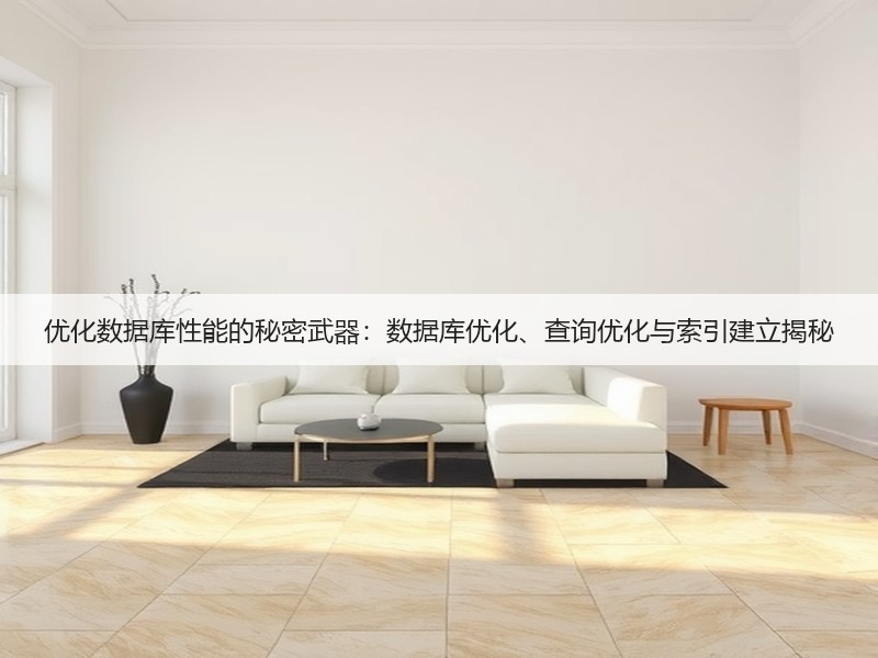 优化数据库性能的秘密武器：数据库优化、查询优化与索引建立揭秘(图1)