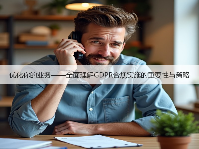 优化你的业务——全面理解GDPR合规实施的重要性与策略