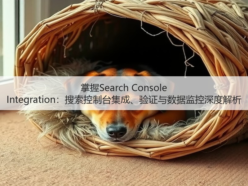掌握Search Console Integration：搜索控制台集成、验证与数据监控深度解析(图3)
