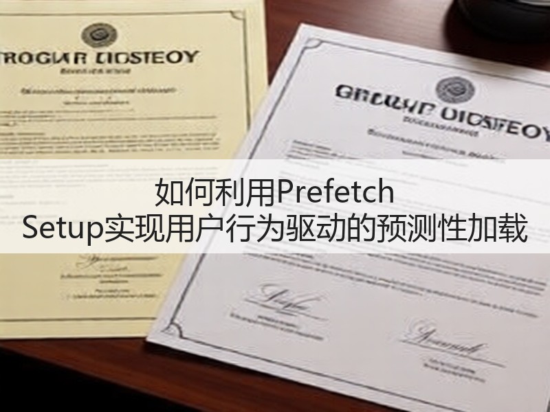 如何利用Prefetch Setup实现用户行为驱动的预测性加载(图2) 如何利用Prefetch Setup实现用户行为驱动的预测性加载(图2)