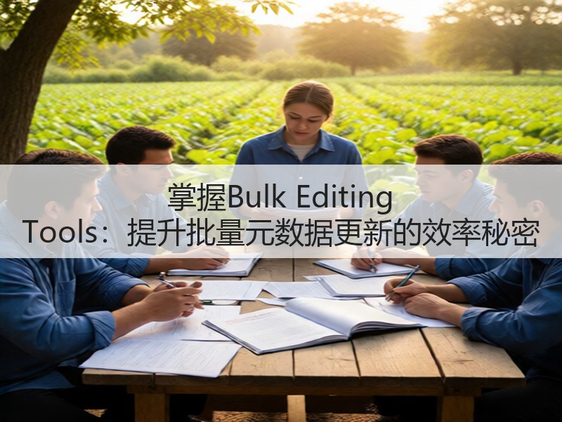掌握Bulk Editing Tools:提升批量元数据更新的效率秘密(图3) 掌握Bulk Editing Tools:提升批量元数据更新的效率秘密(图3)