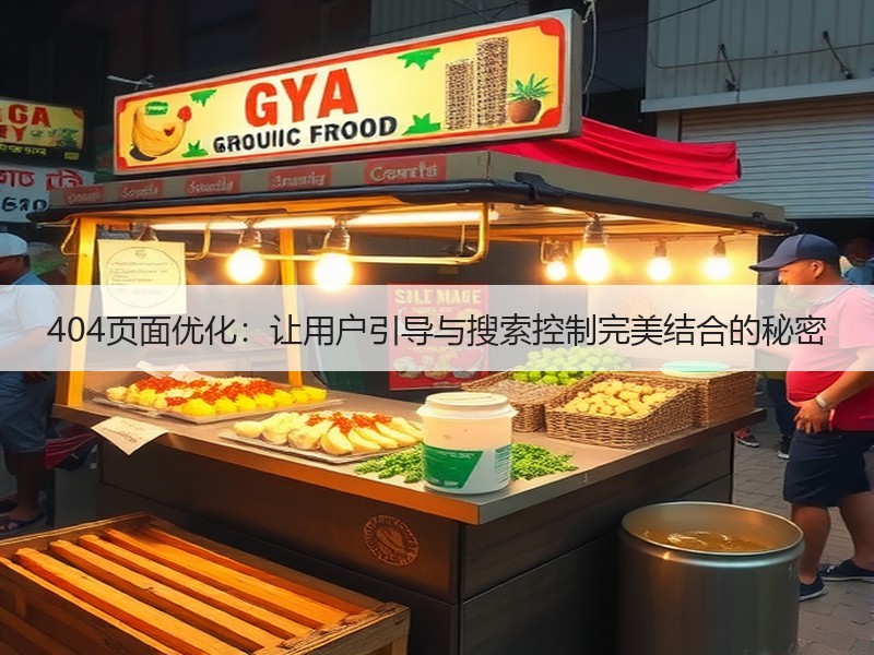 404页面优化：让用户引导与搜索控制完美结合的秘密