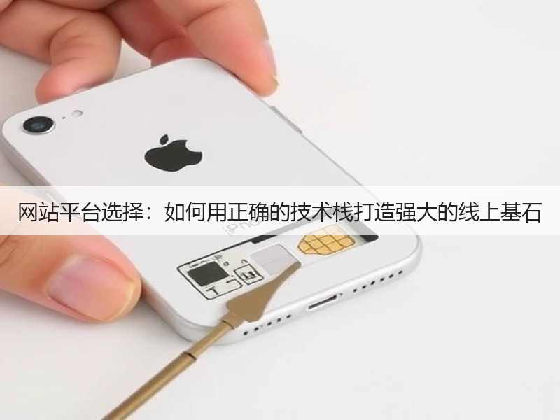 网站平台选择：如何用正确的技术栈打造强大的线上基石(图2)