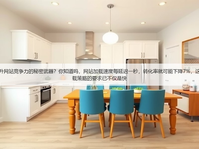 为什么页面速度优化计划成为提升网站竞争力的秘密武器？你知道吗，网站加载速度每延迟一秒，转化率就可能下降7%，这是不争的事实。现在，用户对加载策略的要求已不仅是快(图3)