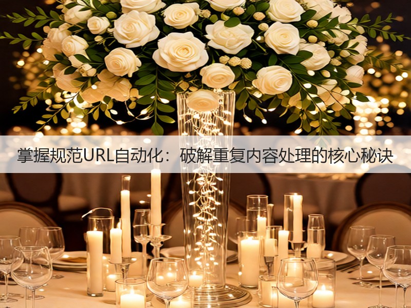 掌握规范URL自动化：破解重复内容处理的核心秘诀(图3)