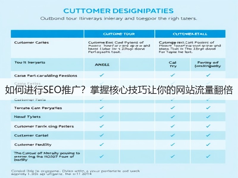 如何进行SEO推广？掌握核心技巧让你的网站流量翻倍(图2)