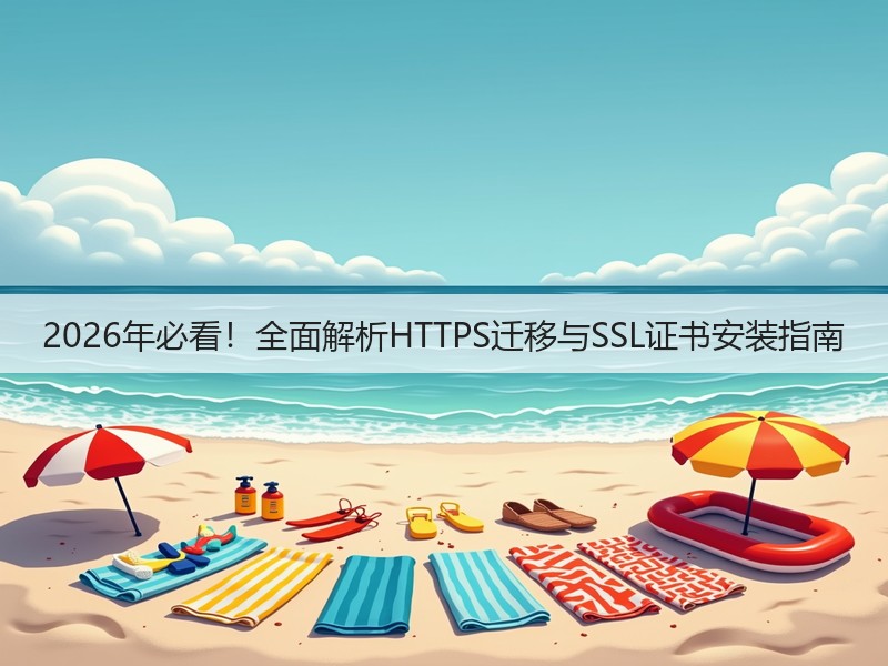 2026年必看！全面解析HTTPS迁移与SSL证书安装指南(图3)