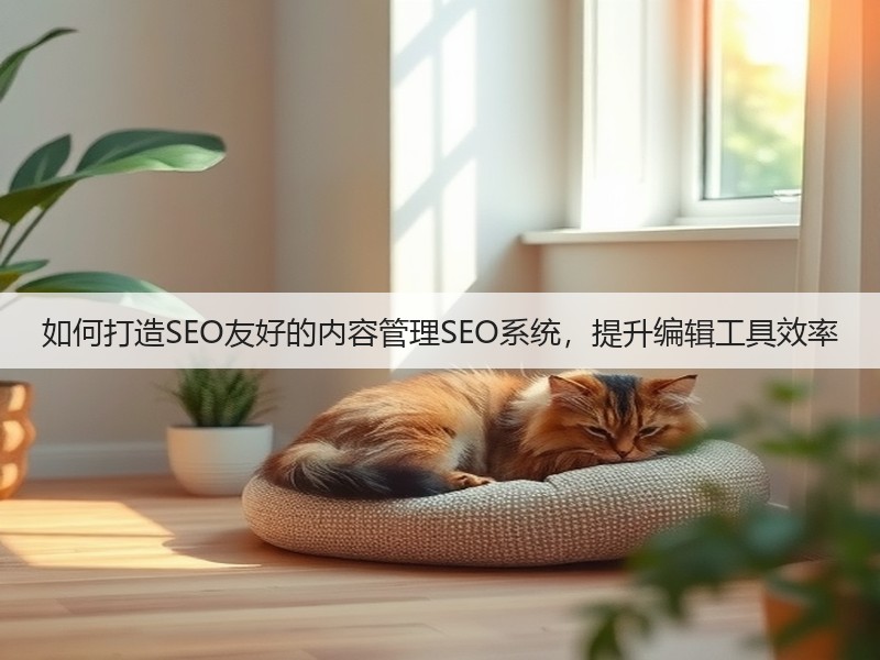 如何打造SEO友好的内容管理SEO系统，提升编辑工具效率(图3)