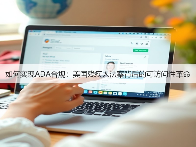 如何实现ADA合规：美国残疾人法案背后的可访问性革命