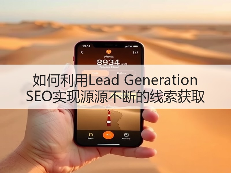 如何利用Lead Generation SEO实现源源不断的线索获取