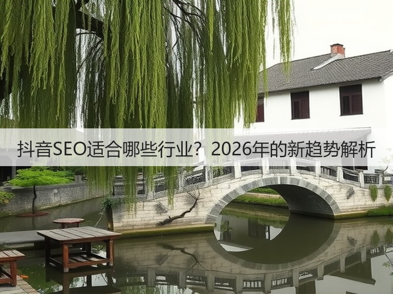 抖音SEO适合哪些行业？2026年的新趋势解析(图3)
