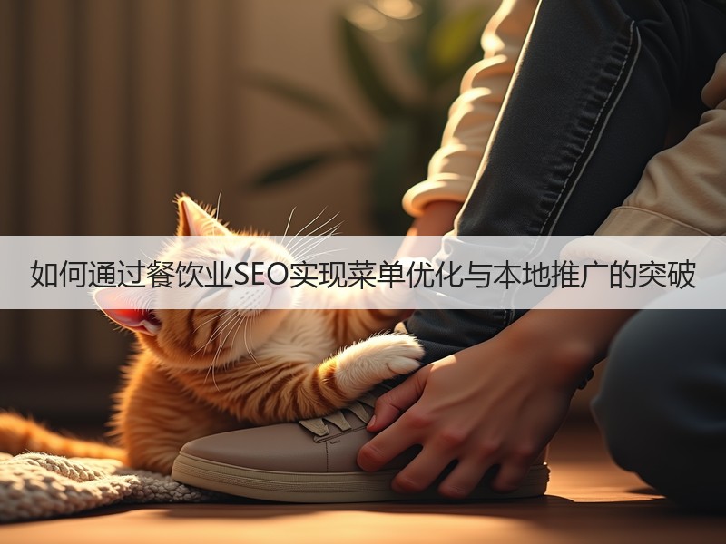 如何通过餐饮业SEO实现菜单优化与本地推广的突破