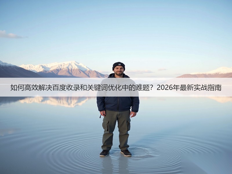如何高效解决百度收录和关键词优化中的难题?2026年最新实战指南(图3) 如何高效解决百度收录和关键词优化中的难题?2026年最新实战指南(图3)
