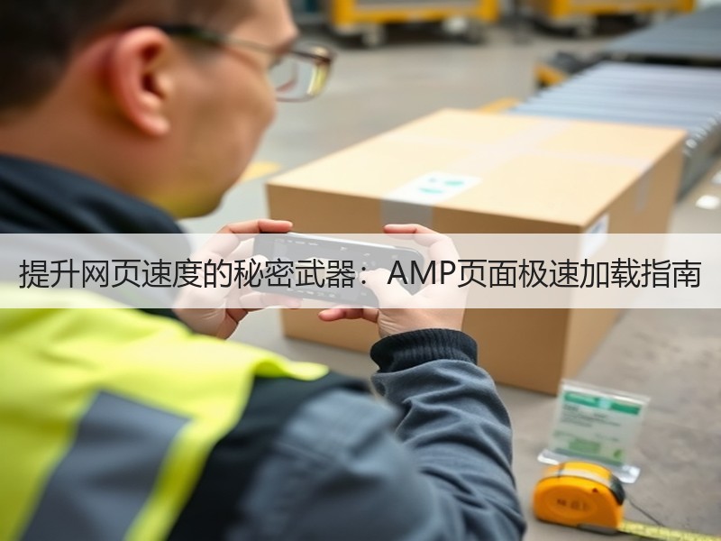 提升网页速度的秘密武器：AMP页面极速加载指南