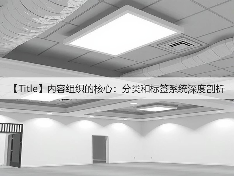 【Title】内容组织的核心:分类和标签系统深度剖析(图3) 【Title】内容组织的核心:分类和标签系统深度剖析(图3)