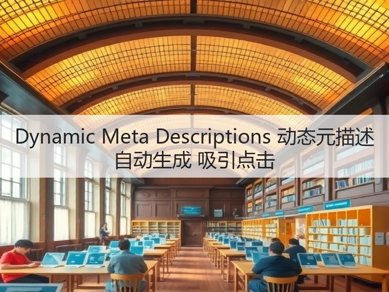Dynamic Meta Descriptions 动态元描述 自动生成 吸引点击(图2)