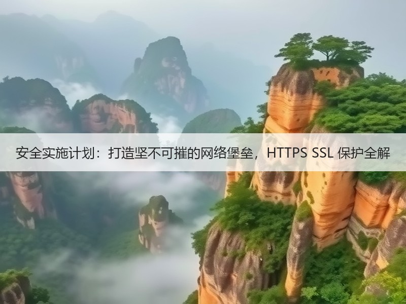 安全实施计划：打造坚不可摧的网络堡垒，HTTPS SSL 保护全解